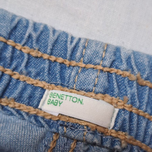 Benetton denim pants and Idexe sweatpants set for 12 months