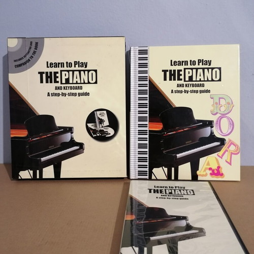Learn to Play the Piano and Keyboard Book and Interactive DVD used
