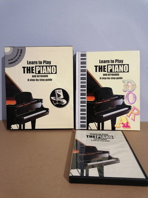 Βιβλίο και διαδραστικό DVD Learn to Play the Piano and Keyboard μεταχειρισμένα