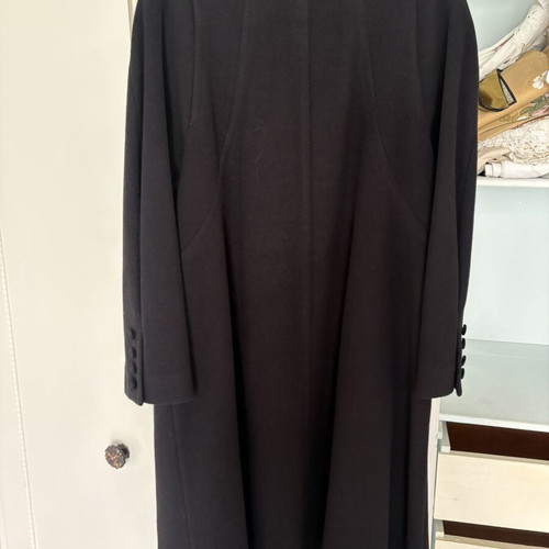 Goldix black coat like new, size 42