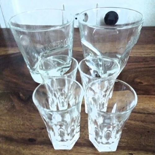 Whiskey and shot glasses Jameson set like new