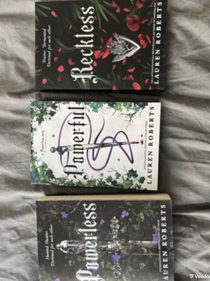 Powerless Trilogy new, set of 3 English paperback books