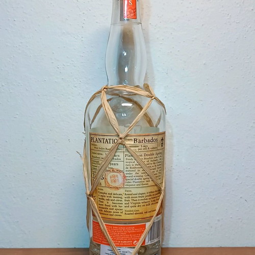 Plantation Barbados 2005 bottle used, empty