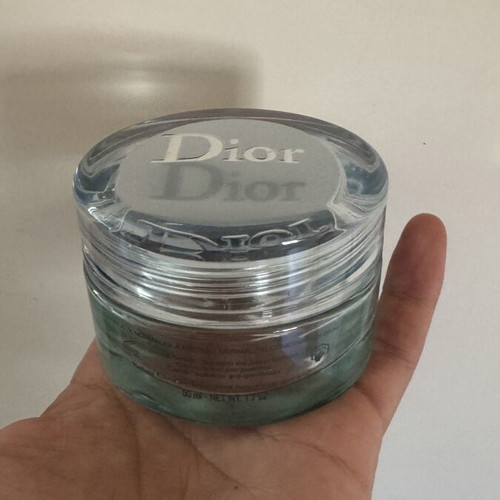 Dior empty cream jar 50 ml like new, glass