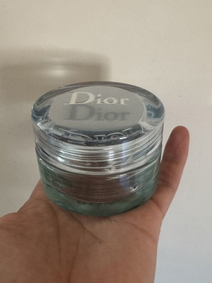 Dior empty cream jar 50 ml like new, glass