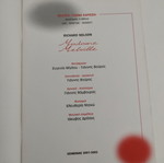 Madame Melville θεατρικό πρόγραμμα 2001