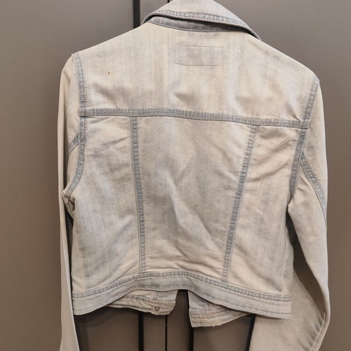 New Look denim jacket like new, size S, blue and turquoise