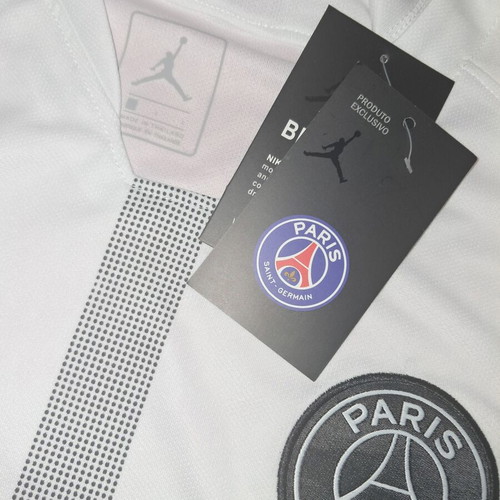 PSG Jordan white jersey Large L Fly Emirates Champions League