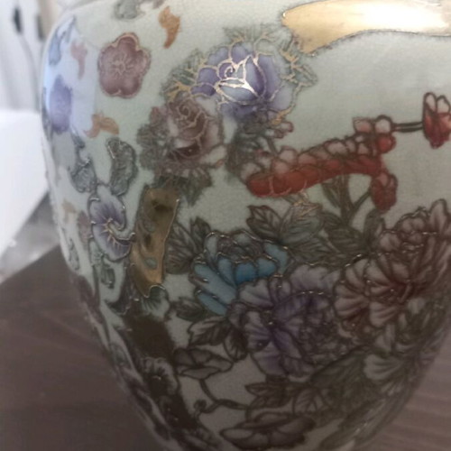Satsuma floor lamp base handmade new