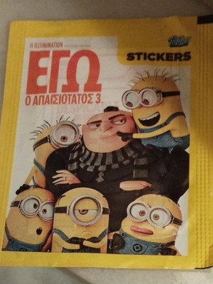 Topps Despicable Me 3 sealed sticker pack new
