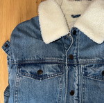 Denim jacket M Mango like new, blue