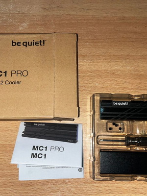 Be Quiet MC1 Pro ψύκτρα για NVMe M.2 SSD καινούργια