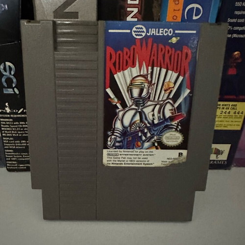 Robowarrior NES used, functional