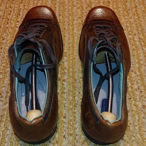 Kenzo elegant shoes like new, size 43, leather and fabric