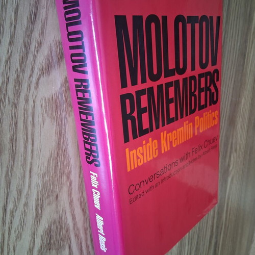 Molotov Remembers Inside Kremlin Politics book like new