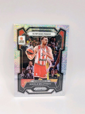 2023-24 Euroleague Prizm Nicola Milutinov mojo card like new /25
