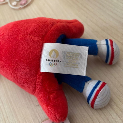Paris 2024 Phryge mini plush μπρελόκ καινούργιο επίσημη ολυμπιακή μασκότ