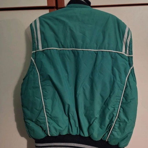 Sleeveless jacket green for boy 8Y M-one like new