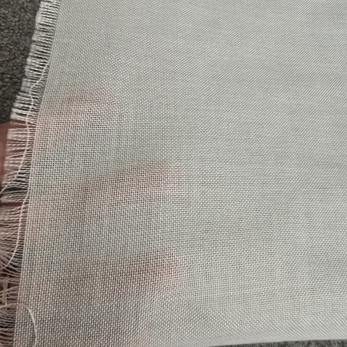 White semi-transparent fabric like wool or cotton, like new