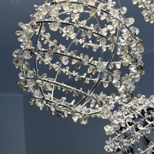 Swarovski multi-light chandelier