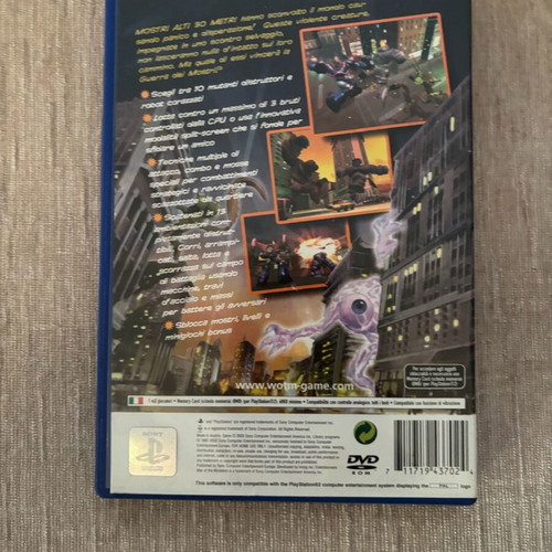 War of the Monsters PlayStation 2 used PAL