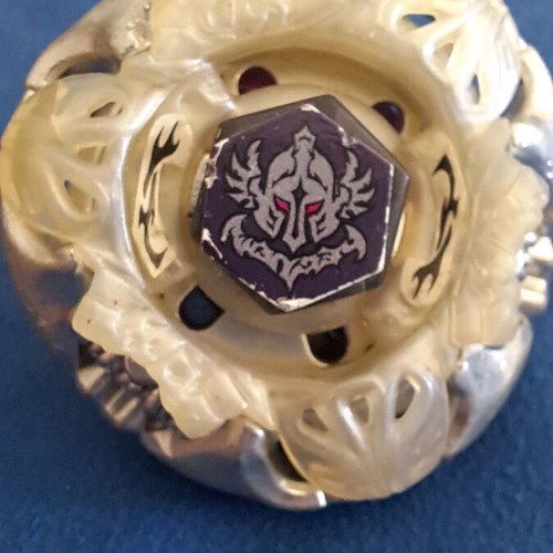 Perseus White Version Beyblade used