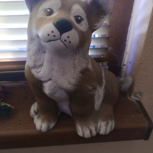 Garden decorative puppy figure new