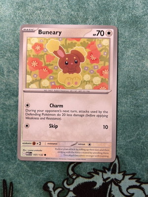 Κάρτα Buneary Pokemon μεταχειρισμένη