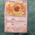 Κάρτα Buneary Pokemon μεταχειρισμένη