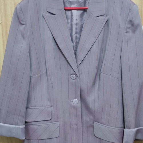 Jacket used size large, purple