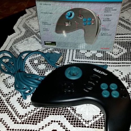 QuickShot X2 Pad controller lightly used with Gameport connection