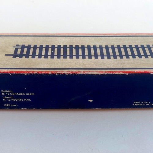 Lima Train Straight Tracks new, pack of 12 from 1983
