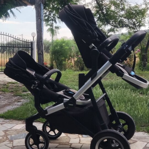 Thule Twin Stroller like new