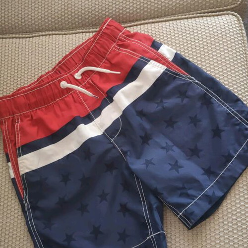 Gap swimwear for boys size M used, blue and red