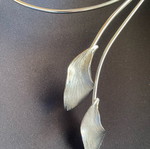 Handmade silver necklace new