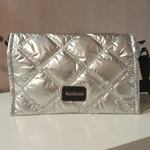 Women's crossbody bag silver new