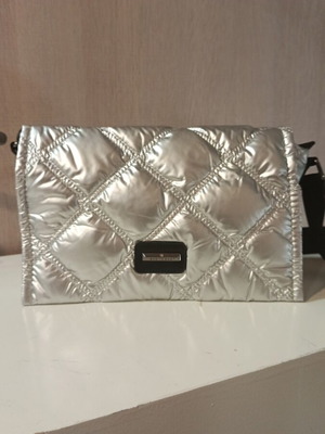 Women's crossbody bag silver new