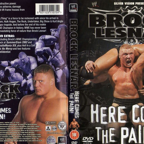 Brock Lesnar: Here Comes The Pain! DVD used
