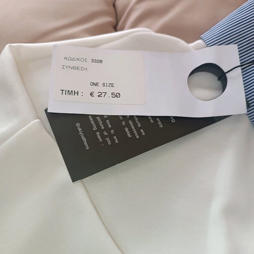 Women's blouse new with integrated shirt, one size