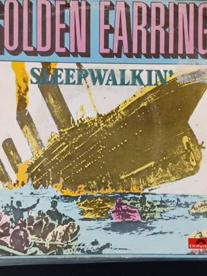 Golden Earring Sleepwalking / Babylon 7' single used, rock