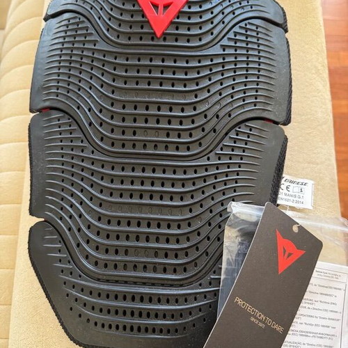 Dainese motorcycle jacket with back protector, new