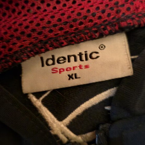 Identic Sports Jacket XL like new, blue and red