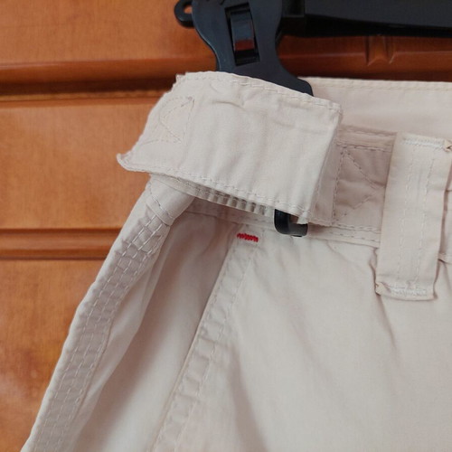 Tommy Hilfiger men's capri cargo pants like new, beige, cotton blend