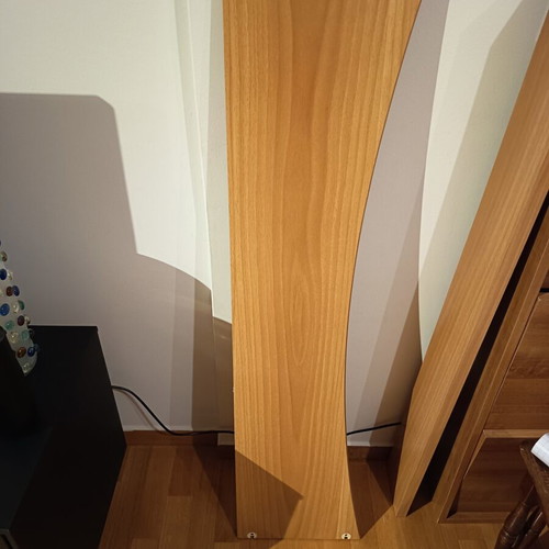 Neoset Desk and Shelves like new, light brown