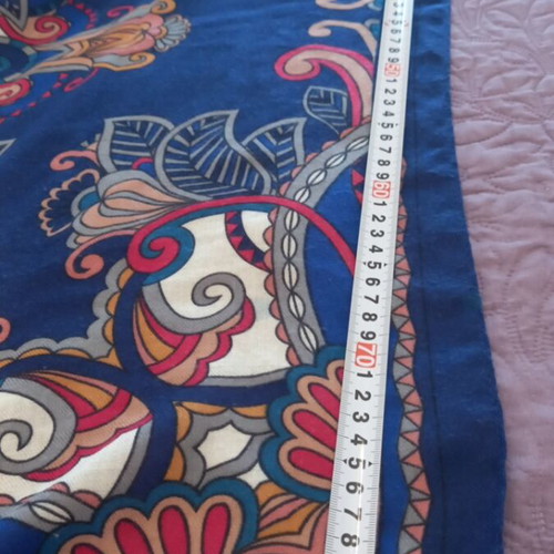 Ppargois scarf, blue multicolor