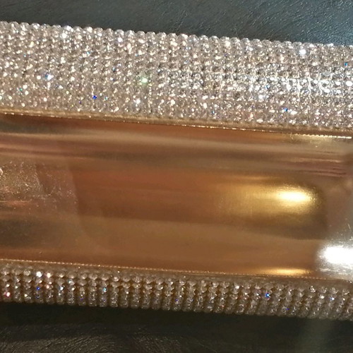 Bracelet cuff used with strass