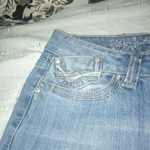 Women's modern blue jeans, size M / 38 / 10