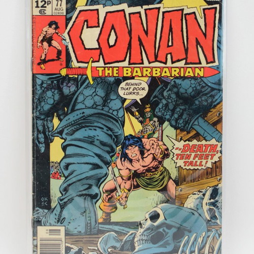 Conan the Barbarian #77 Marvel Comics used, English