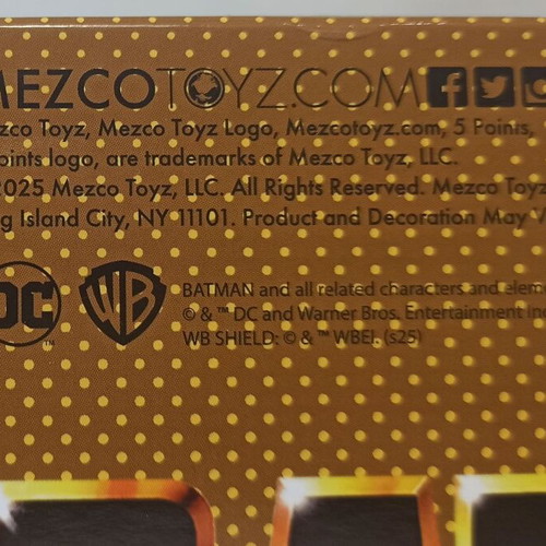 Batmobile Mezco 5 Points DC Comics 1989 Batman Movie new