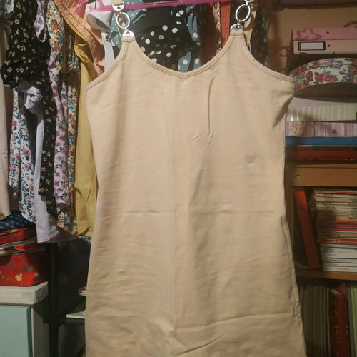 3SUISSES Sleeveless Dress Medium New Beige